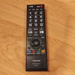 ★値下げ　TOSHIBA デジタルテレビ用リモコン CT-90372のサムネイル