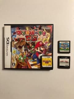 DS マリオゲーム 3本 マリオカート マリオパーティ ニュースーパー