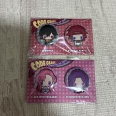 コードギアス 缶バッジ 4種セットのサムネイル