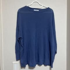 SLOBE IENA 長袖カットソー ブルーのサムネイル