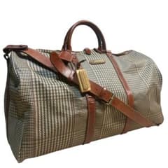 希少】ポロラルフローレン 千鳥格子 ボストンバッグ 2way 大容量