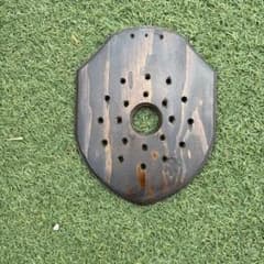 着床板　C-1 ビカクシダ　コウモリラン　着生ラン　　壁掛け　ハンドメイドのサムネイル