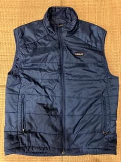 patagonia　パタゴニア　マイクロパフベスト　M ブルーのサムネイル