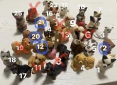 【♡ROEL♡様専用】2001年ガチャガチャ　犬　猫　フィギュアのサムネイル