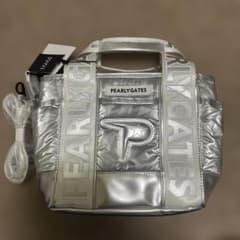 パーリーゲイツ カートバッグ シルバー 新品