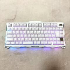 GravaStar Mercury K1 ホワイト ゲーミングキーボード 日本語のサムネイル