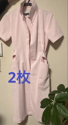 ナガイレーベン ナース服 ピンク L 1枚のサムネイル