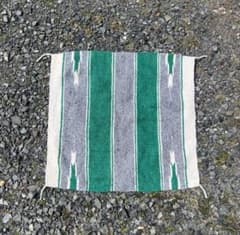 USA古着 メキシカンラグ 正方形 グリーン ネイティブ柄 vintage USA古着 メキシカンラグ 正方形 グリーン ネイティブ柄 vintage - メルカリ