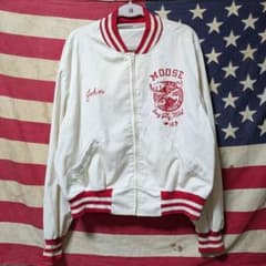 あ*お様 60s Champion ランナーズタグスタジアムジャケット USA製 あ*お様 60s Champion ランナーズタグスタジアムジャケット USA製