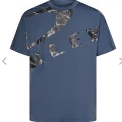OAKLEY オークリー 半袖Tシャツ ブルー グレー　メンズ Mのサムネイル