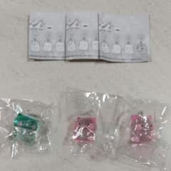 ぽちゃちゃニャンちゃん マスコットマーカー めじるしアクセサリー 3点