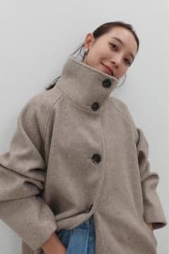 moussy スタンドカラーミドルコート サイズ2のサムネイル