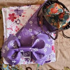 【はな様専用】浴衣　帯び バッグ　セット　まとめ売りのサムネイル