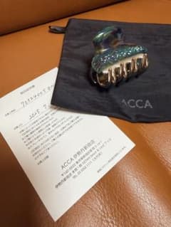 acca ファントムジュエルクリップ 深みのカラーがアクセントの人気