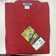 【新品】SOWA 半袖続服 9007 レッド 6Lのサムネイル