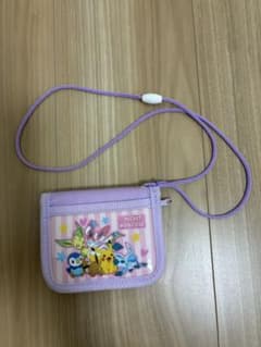 ポケットモンスター ポケモン　キッズ 財布 首掛け ネックストラップ付のサムネイル