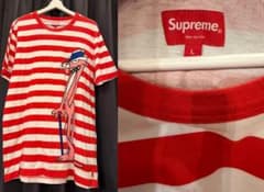 Supreme 14SS Pink Panther Stripe S/S Top - メルカリ