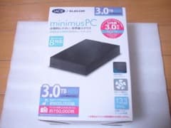 エレコム LaCie minimus 外付HDD３TB／LCH-MND030U3 エレコム LaCie minimus 外付HDD3TB／LCH-MND030U3 - メルカリ
