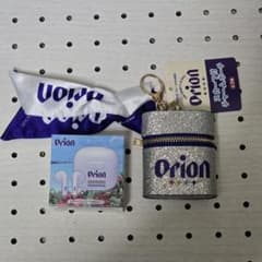 Orion オリオンビール スカーフ付チャームポーチ　ワイヤレスイヤホン