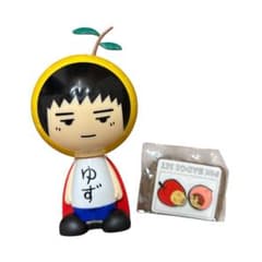 値下げ ゆず YUZU ゆずマン フィギュア ピンバッジ セット ゆずガチャ