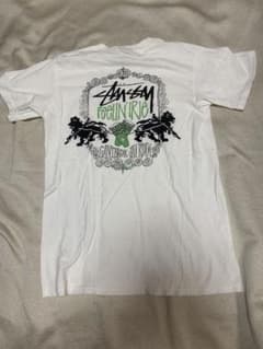 STUSSY ラスタライオン 黒タグ 90s レアstussyステューシーラスタライオン黒タグ80'〜90'USA レゲエ