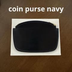 forme coin purse cordovan navy - メルカリ
