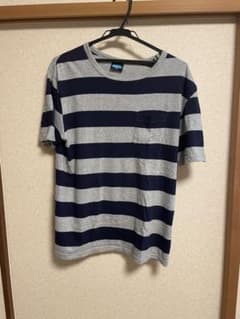 KAVU  ボーダーポケットTシャツ  サイズLのサムネイル