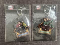 Demon Slayer: Kimetsu no Yaiba - Giyu Tomioka Tanjirō Kamado Fierce Battle Acrylic Charm Acrylic Keychain