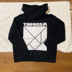 TANGRAM ブラック フード付きスウェット M - メルカリ