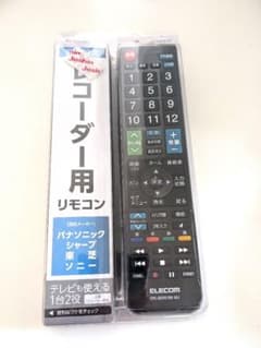 リモコン  ELECOM ERC-BDR01BK-MUのサムネイル
