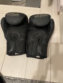 Venum ボクシンググローブ スネークデザイン 黒のサムネイル