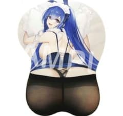 アズールレース ニュージャージー マウスパッド アズールレーン ニュージャージー ハニーへのご奉仕 等身大お尻マウス