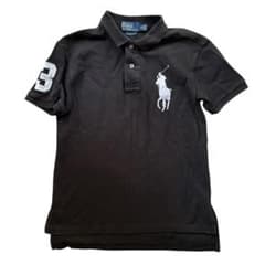 polo ralph lauren ビッグポニー 黒 ブラック ポロシャツ - メルカリ