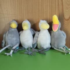 びろーんとハシビロコウ　４種セット（ボールチェーン付）のサムネイル