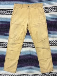 SALE‼️【Carhartt】ダブルニー ダック地 ペインター ベージュ W34