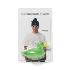新品　未使用　未開封　HUMAN MADE グリーン　ラバー　ダック　限定　付録