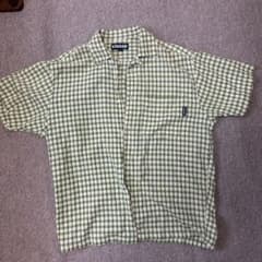 old stussy 90s チェック オープンカラーシャツ 開襟 - メルカリ