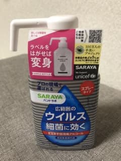 手指消毒アルコールのサムネイル
