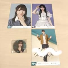 ノイミー 蟹沢萌子 生写真 直筆 缶バッジセット 初恋カムバック