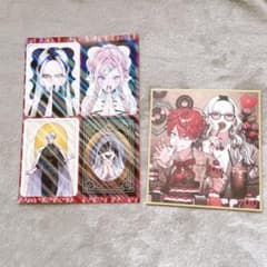 ジャンプSQ 3月号 付録 特典 極楽街 ミニ色紙風カード A5片面