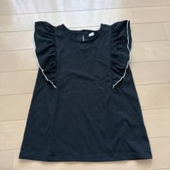GLOBAL WORK フリル袖トップス 140のサムネイル