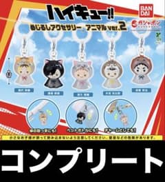 ⁠【全5種コンプ】ハイキュー!! めじるしアクセサリー アニマルver.2のサムネイル