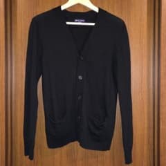 GAP メリノウール カーディガン 黒のサムネイル