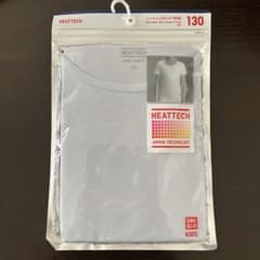 UNIQLO KIDS ヒートテック UネックT 半袖 130cmのサムネイル