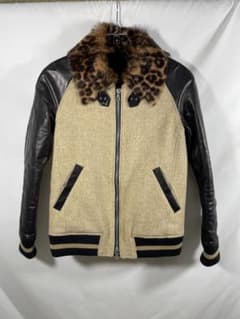 BACKLASH バックラッシュ 1457-01 レザー スタジャン ジャケット ISAMU