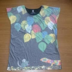 【週末限定値下げ❗】グラニフ  チュニック  レオレオニ❤のサムネイル