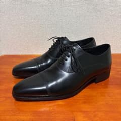 ❀ 상태좋음 스트레이트 칩 비즈니스 신발 블랙 25.5cm