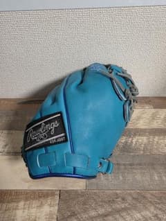 Rawlings 軟式グローブ 青 オーダー 即戦力 - メルカリ