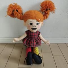 ピッピ ぬいぐるみ 長靴下のピッピ ヴィンテージ 北欧 スウェーデン