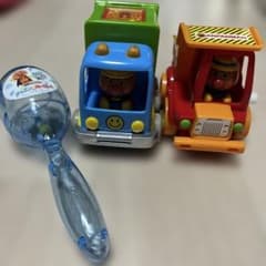 アンパンマン 働く車 ゼンマイ式玩具 3点セットのサムネイル